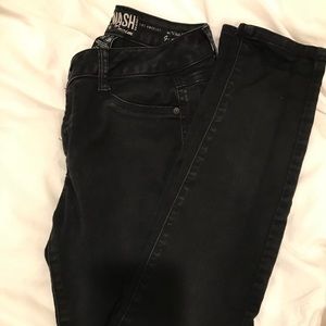 Black skinny jeans
